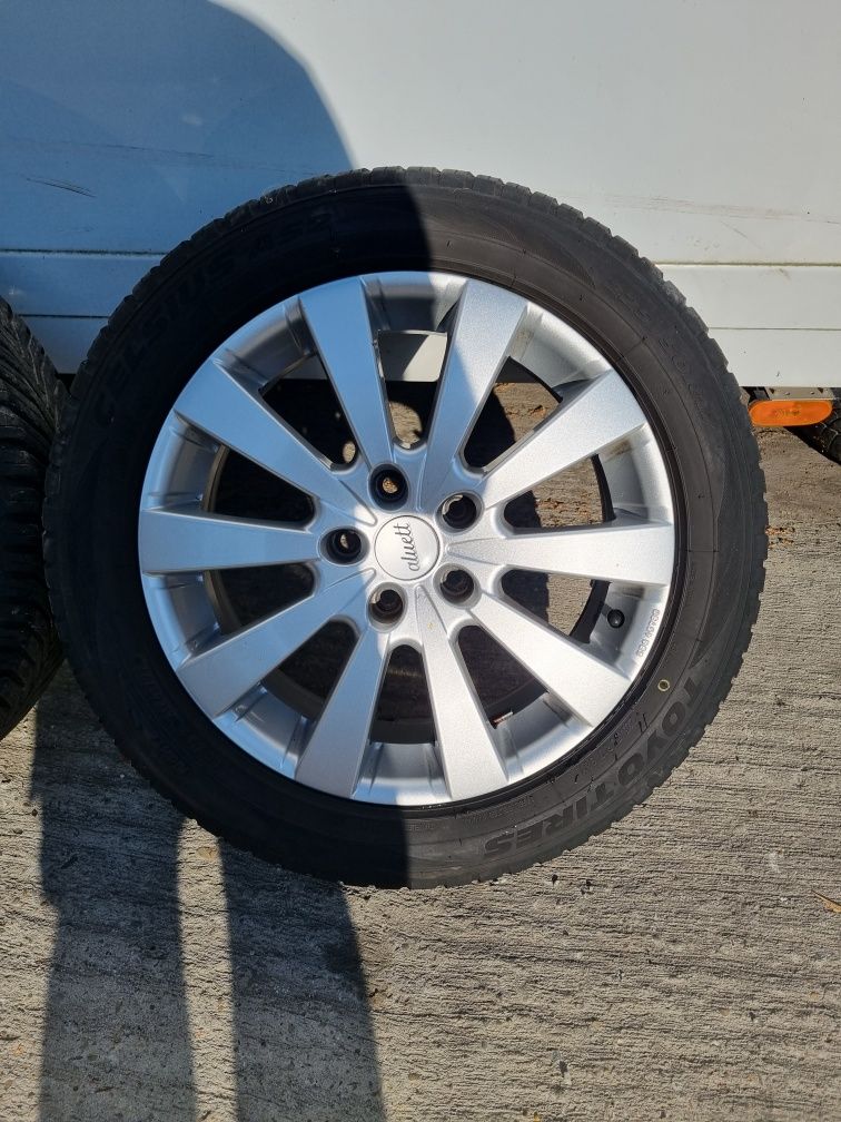 5x112 17" et:35 7j piasata:66.5 opony:225/50r17 audi a4 b8 a5 a3 vw
