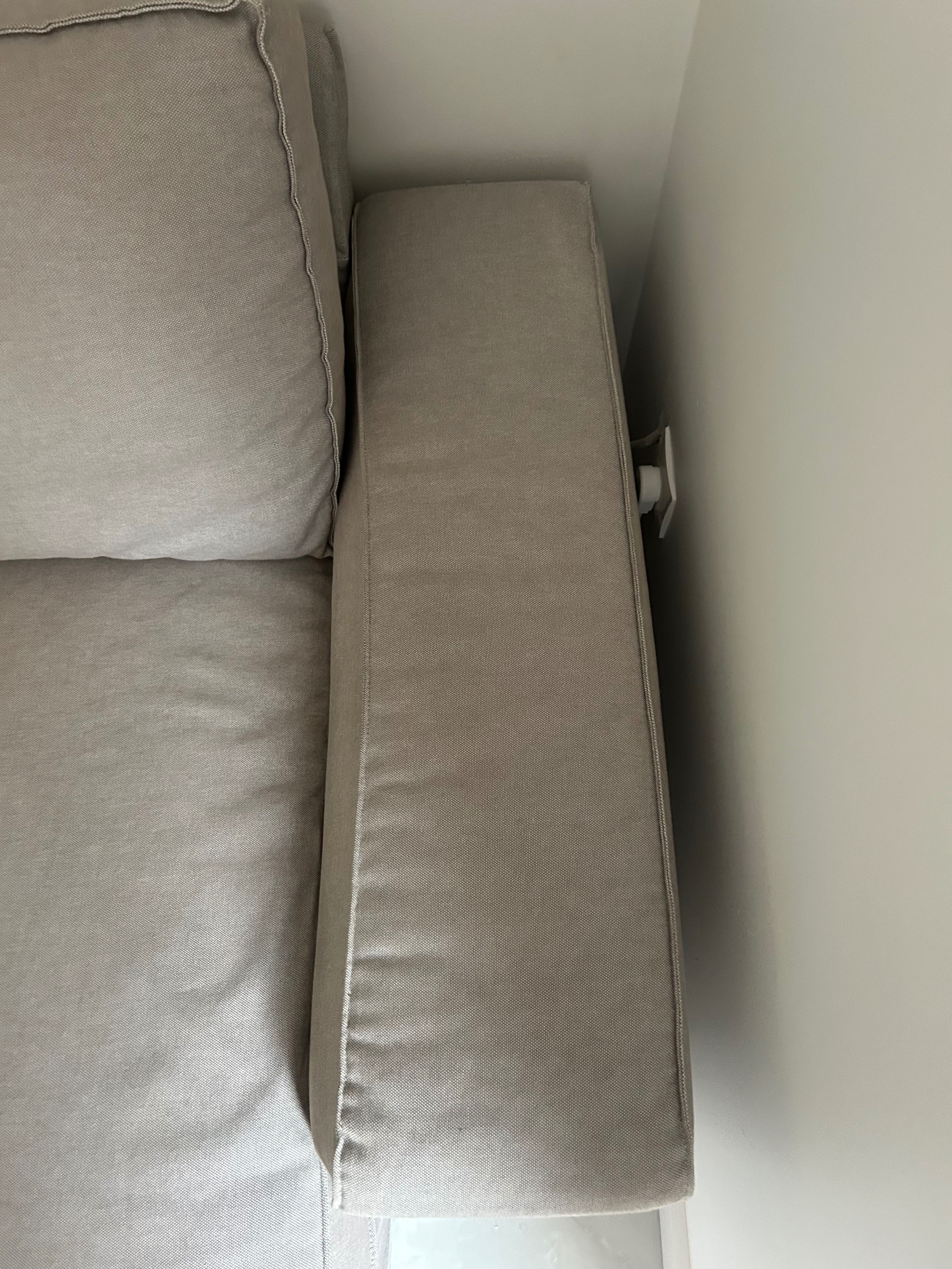 Narożnik modułowy szary Kivik Ikea