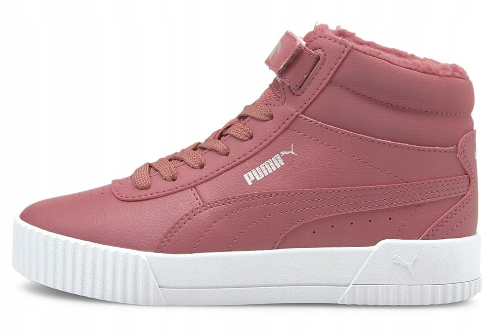 Buty Puma Carina Mid Fur Jr Ocieplane Jesień Zima 38