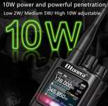 Нова Btonera BT-8000 10W Pадіостанція. Full Band VHF UHF 10Km+ 6000mAh