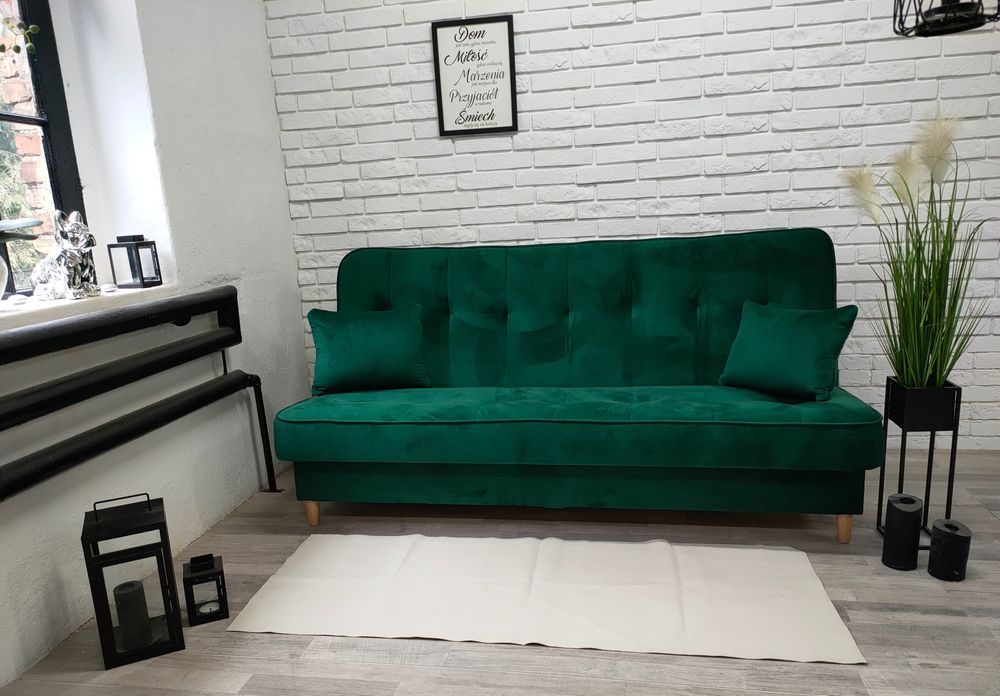 Kanapa sofa Izi welur producent