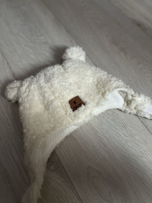 Шапочка Happymoon зимова Тедді 6-12 міс