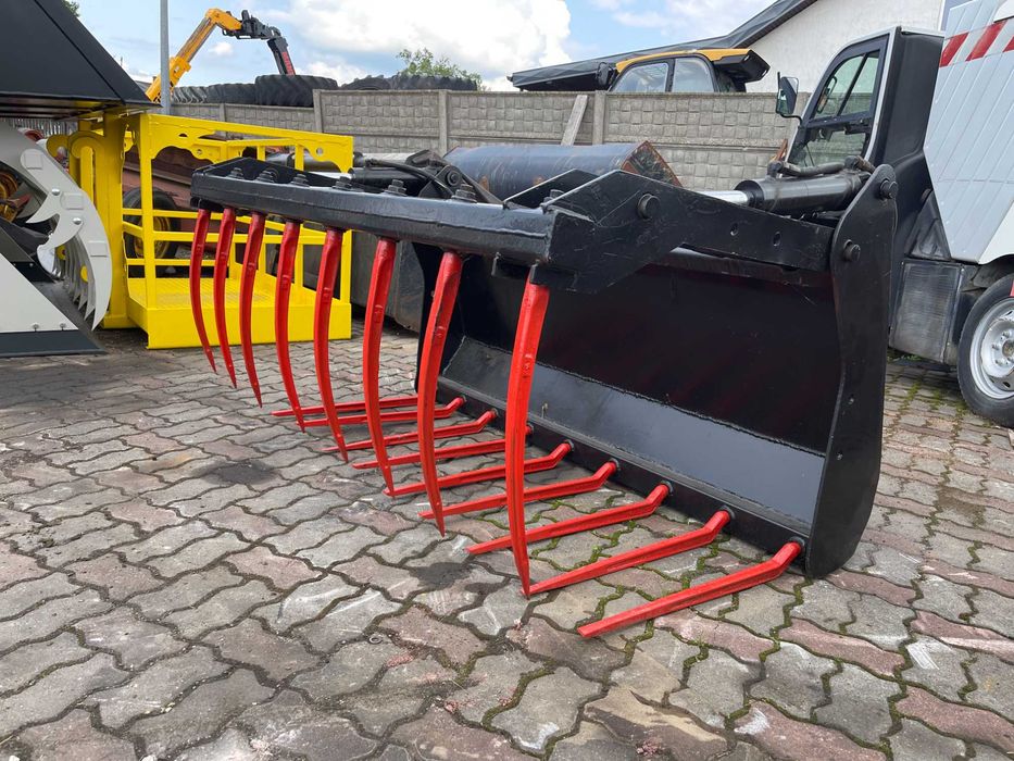 Widło krokodyl Oryginał 1.80 szeroki JCB 526 525 Wąska ramka RIMAN 520