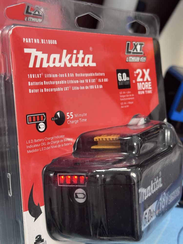 Bateria Makita 6 AH  18 V