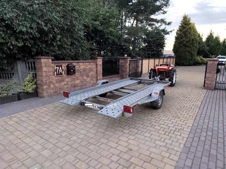 Laweta Przyczepa BORO DMC 1300KG* 3,85m x 180m * Kat B * Vat 23% *