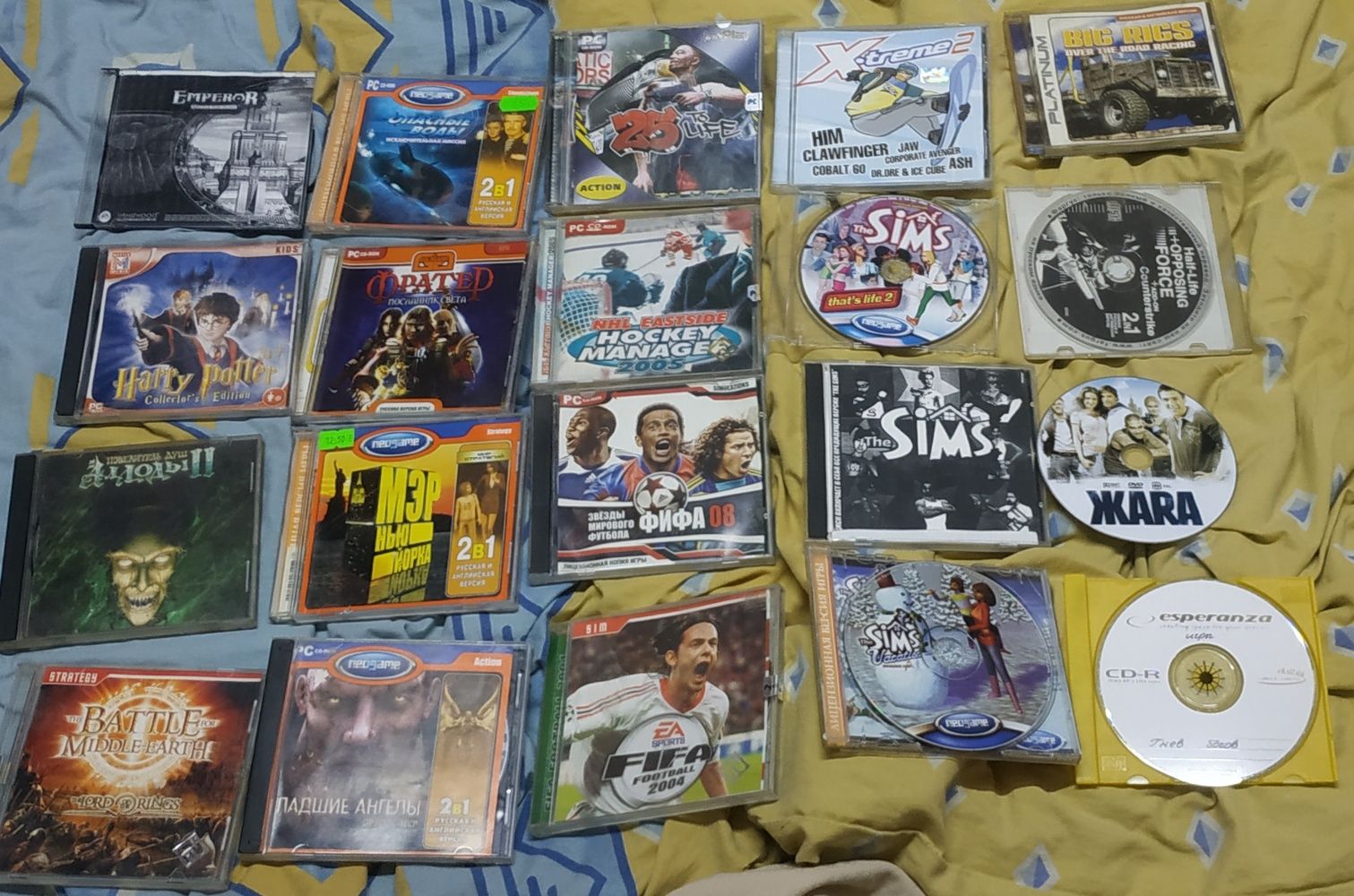 Продам Диски CD/DVD с играми