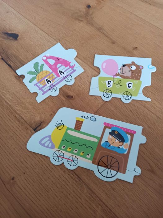 Zestaw puzzli dla najmłodszych, Abecadło, Alfabet + Kosmos