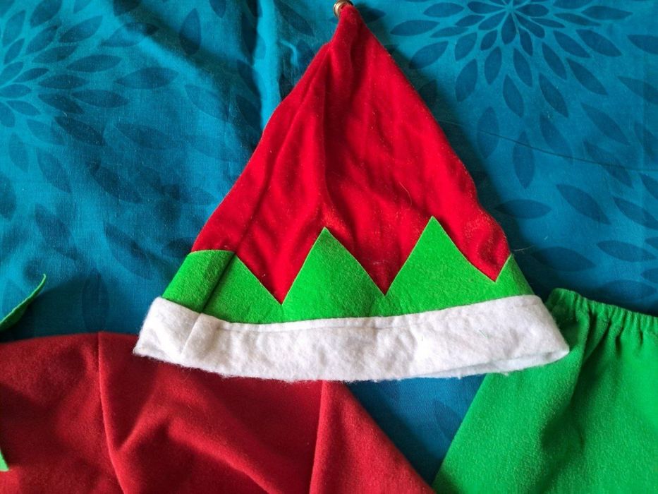 Карнавальний костюм Різдвяного Ельфа р.104