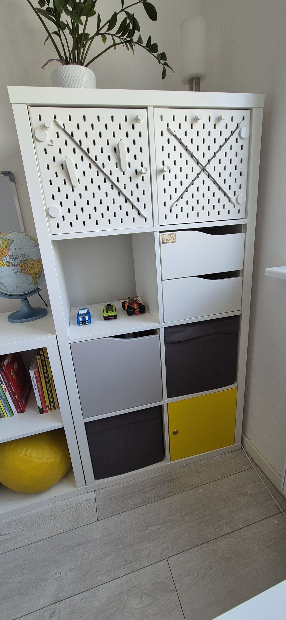 Ikea kallax zestaw 4 regałów