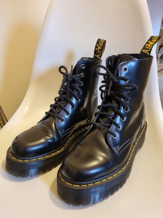 Dr.Martens Jadon Black Polished Smooth r.41