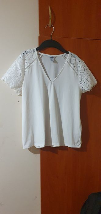 Bluzeczka biała h&m 36
