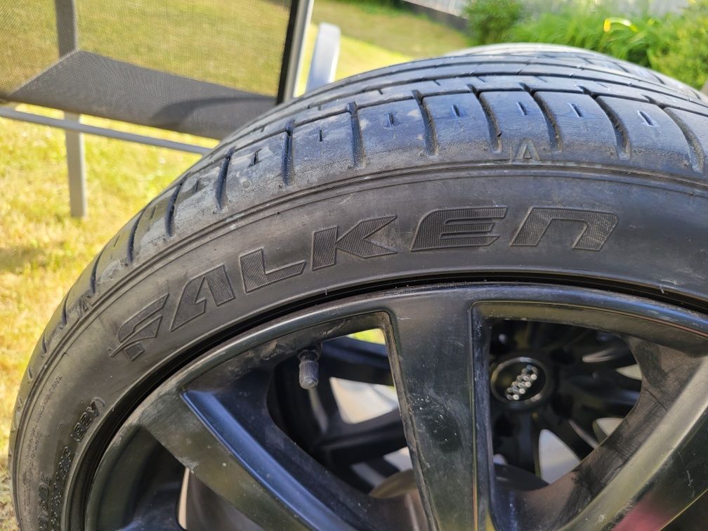 Felgi Platin  p69 18" ET 50 5x112 czarny Audi A3 mat