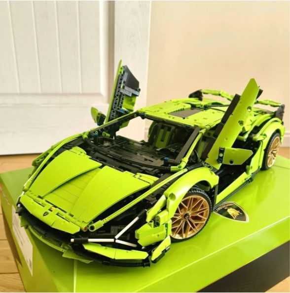 Конструктор LAMBORGHINI на 3696 деталей, маштаб 1:8 сумісний з Lego