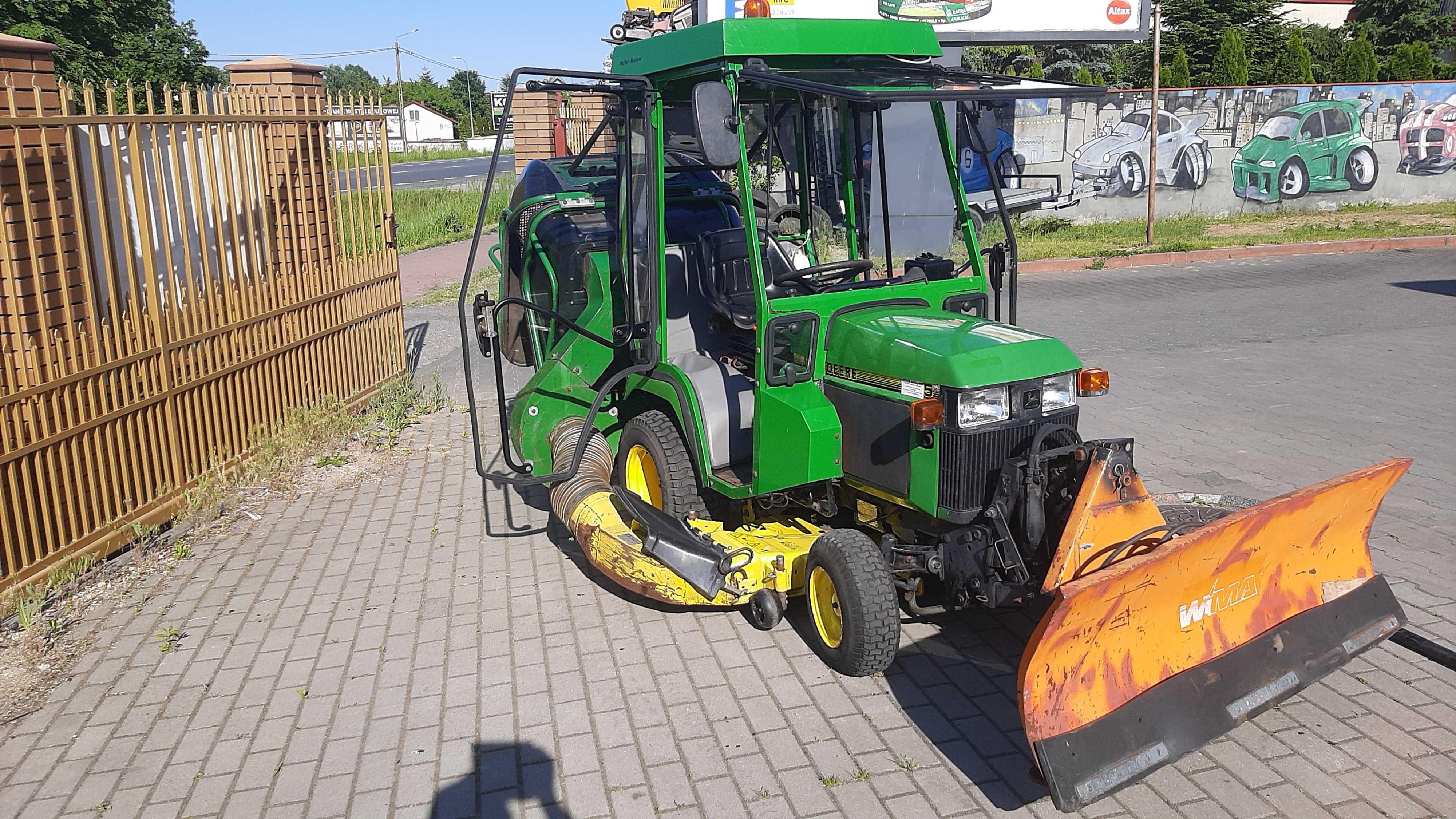 Traktorek kosiarka john deere 455 diesel