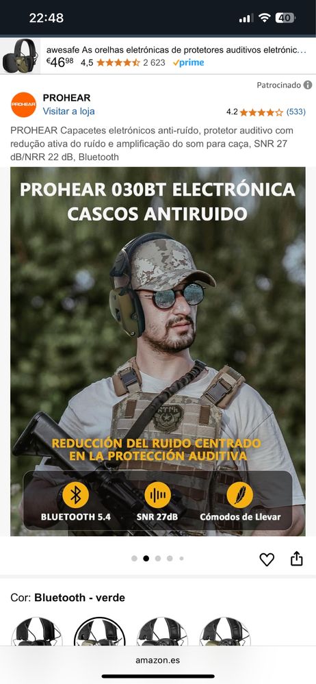 Vendo abafadores eletronicos