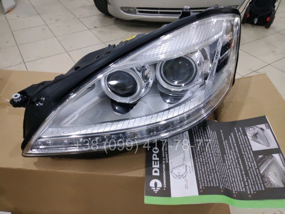 Фары DEPO Mercedes S-Class W221 S550 S600 S450 S500 S65 S350 Фари