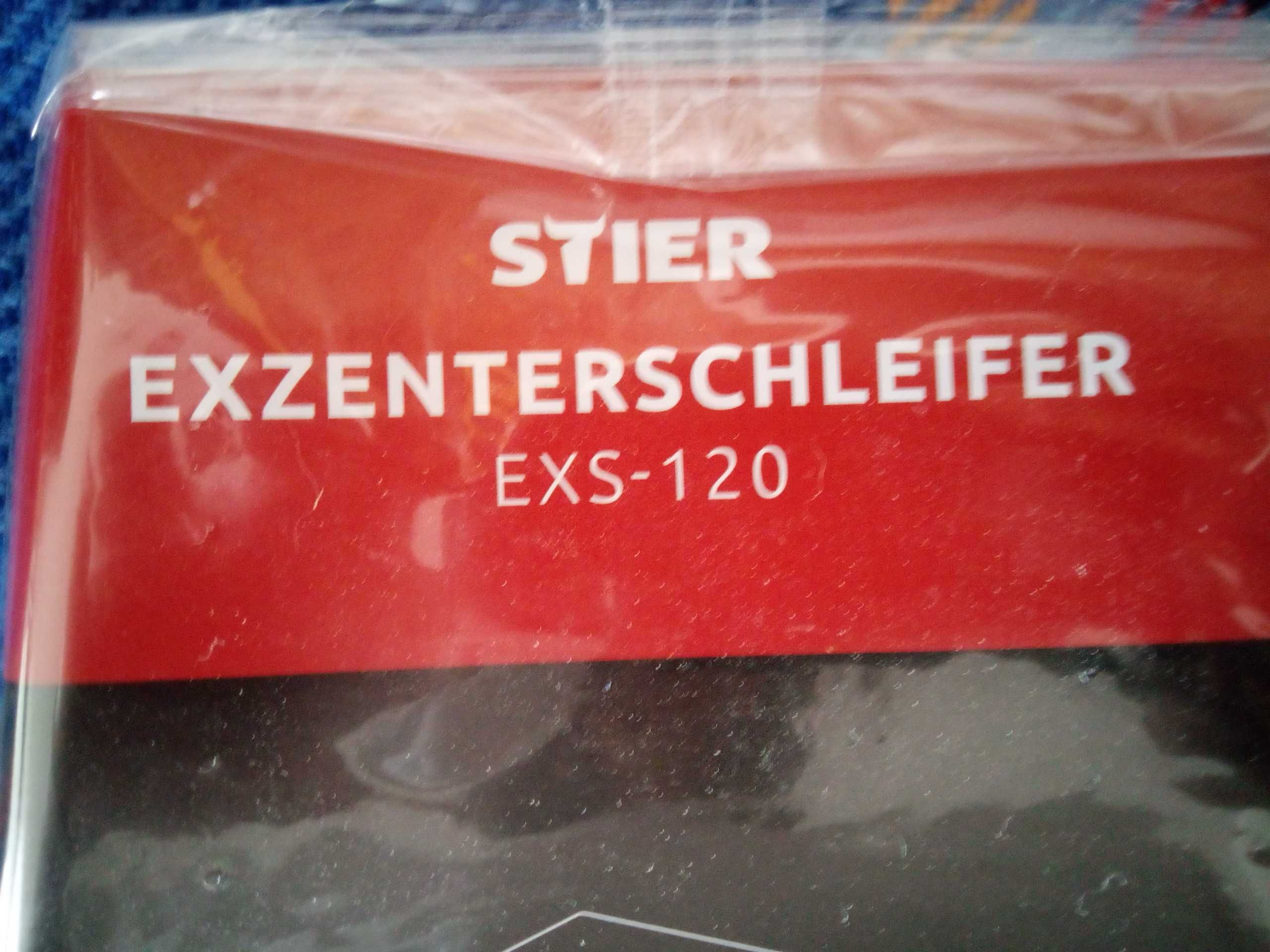 Szlifierka mimośrodowa STIER, EXS-120   150 mm