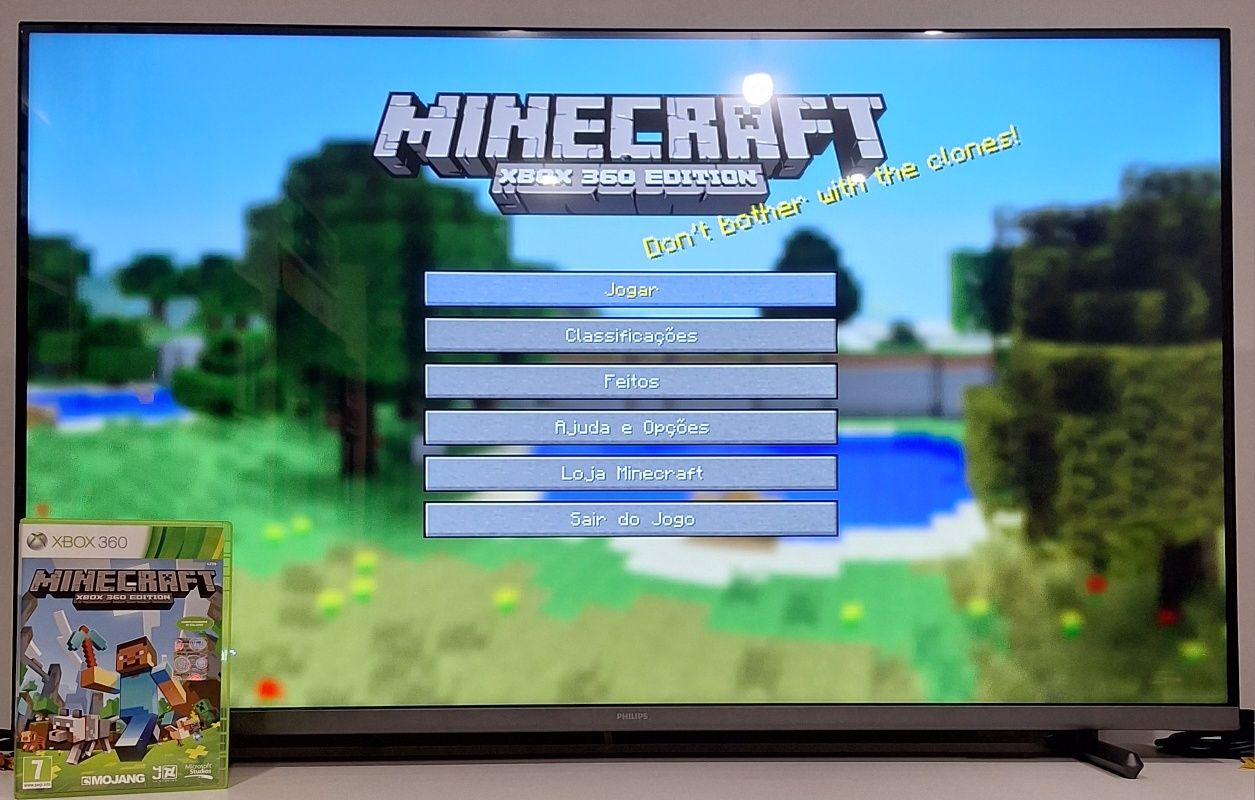 Jogo Minecraft para xbox 360 em Português