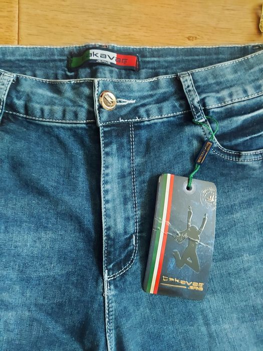 Скидка !Takavar джинсы , высокая посадка , утяжка. Люкс ! 52, 54