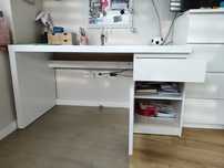 Biurko, białe  Malm Ikea 140x65
MALM
Biurko, biały, 140x65 cm
MALM
Biu