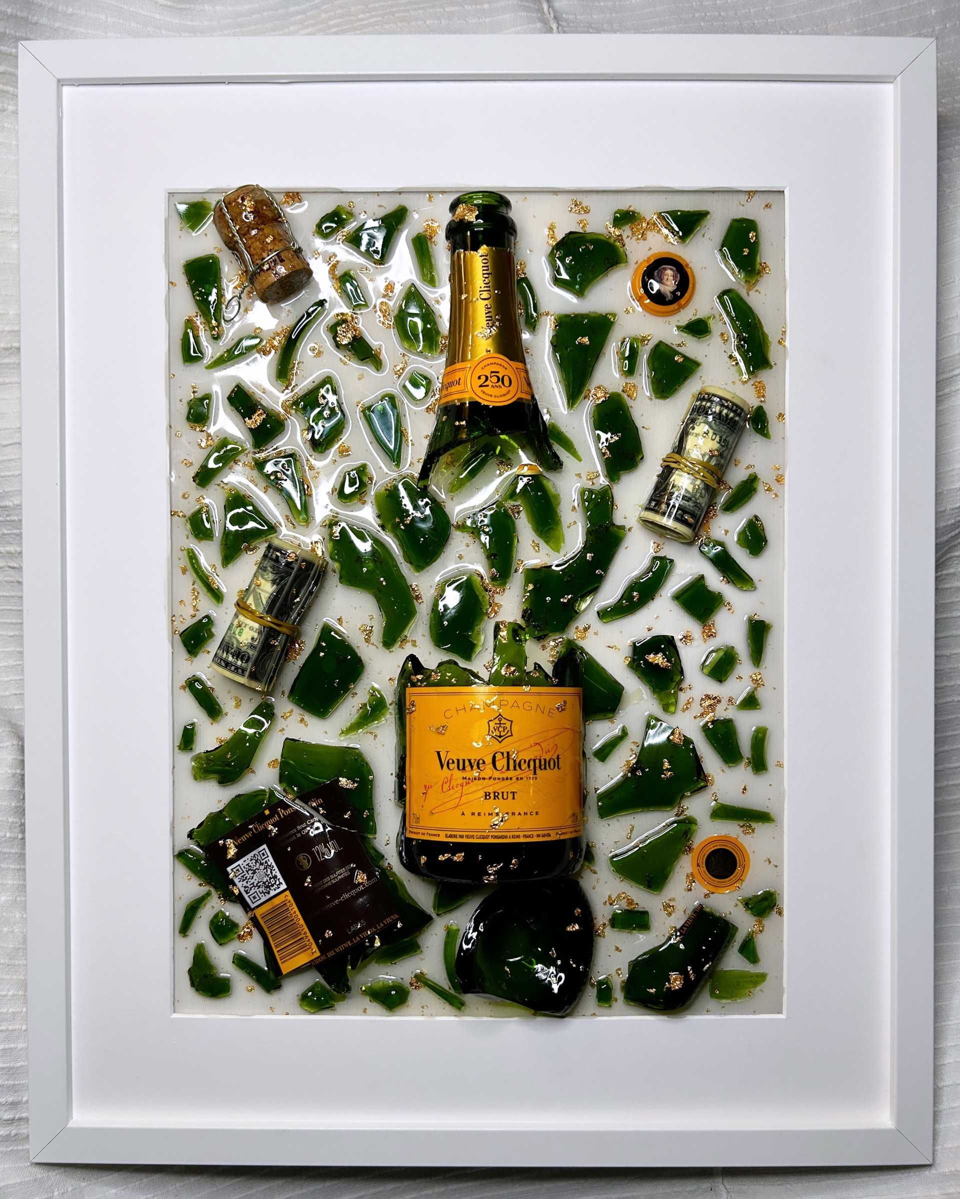 Quadro decorativo luxuoso Veuve Clicquot