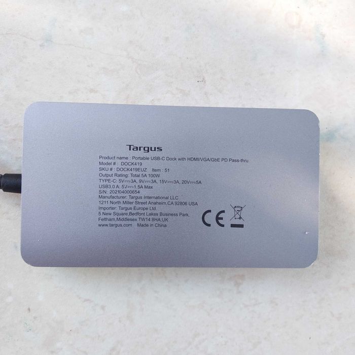 Док-станция Targus USB - хаб