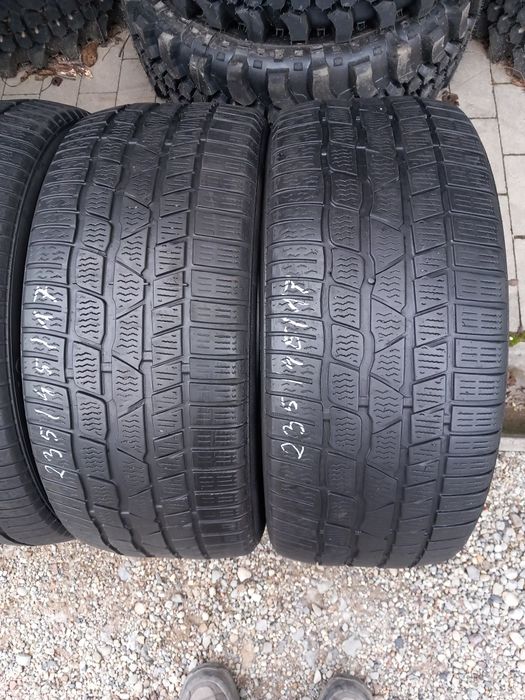 4x Opony Używane Zimowe 235/45R17 Continental