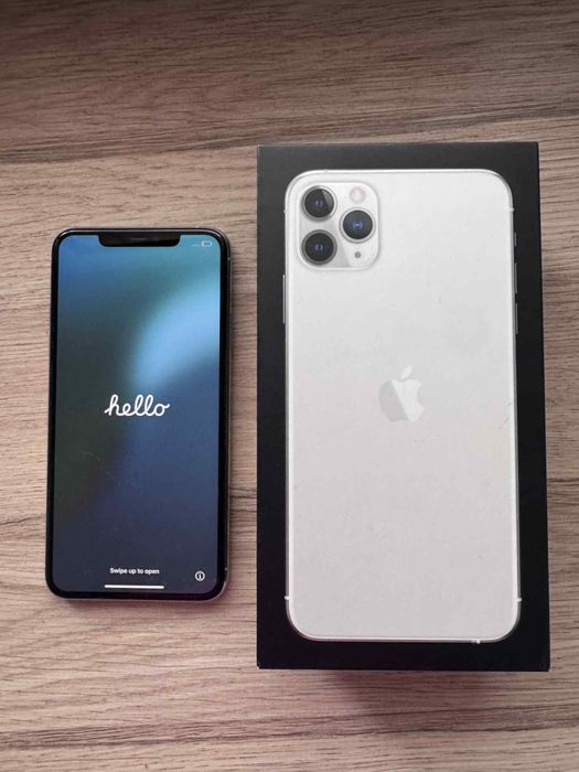 iPhone 11 Pro Max 256 GB – Srebrny – Sprawny, bez blokad