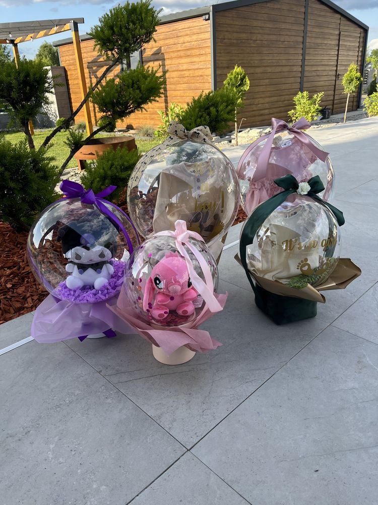 Balon box rozne kolory rozne wypelnienie