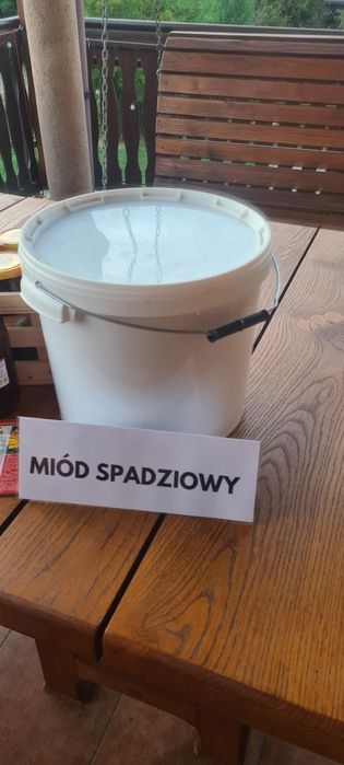 Miód spadziowy  że spadziowy iglastej