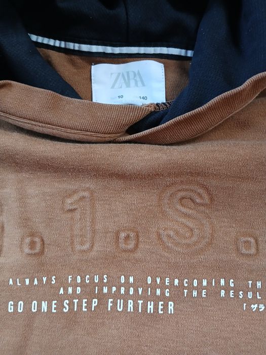 Bluza Zara 140 + bluza Eat Ants 140 fajne wzory kolory miękka bawełna