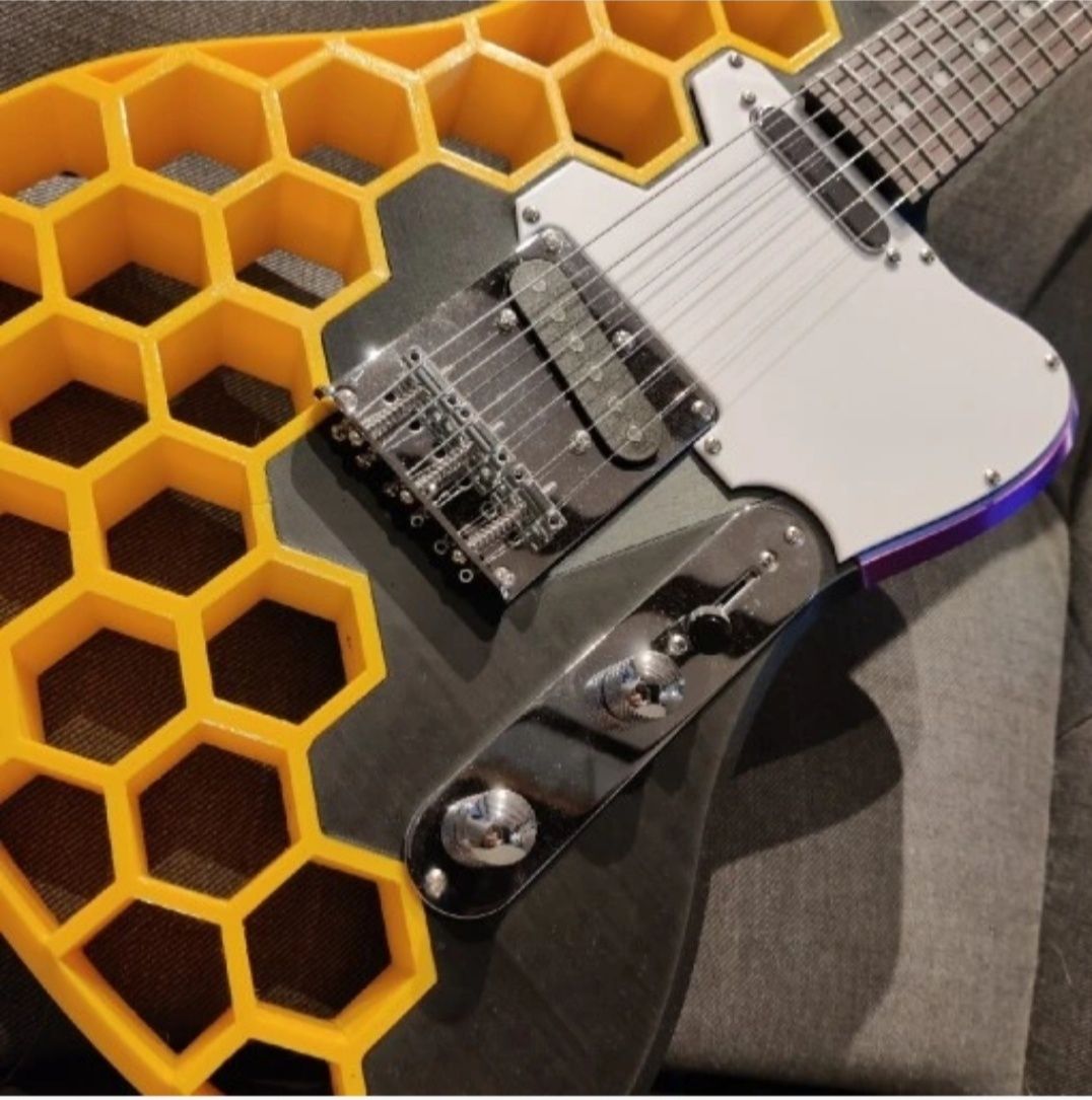 Gitara elektryczna druk 3D