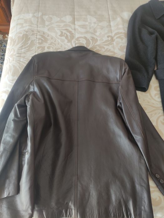Casaca Couro p/homem
