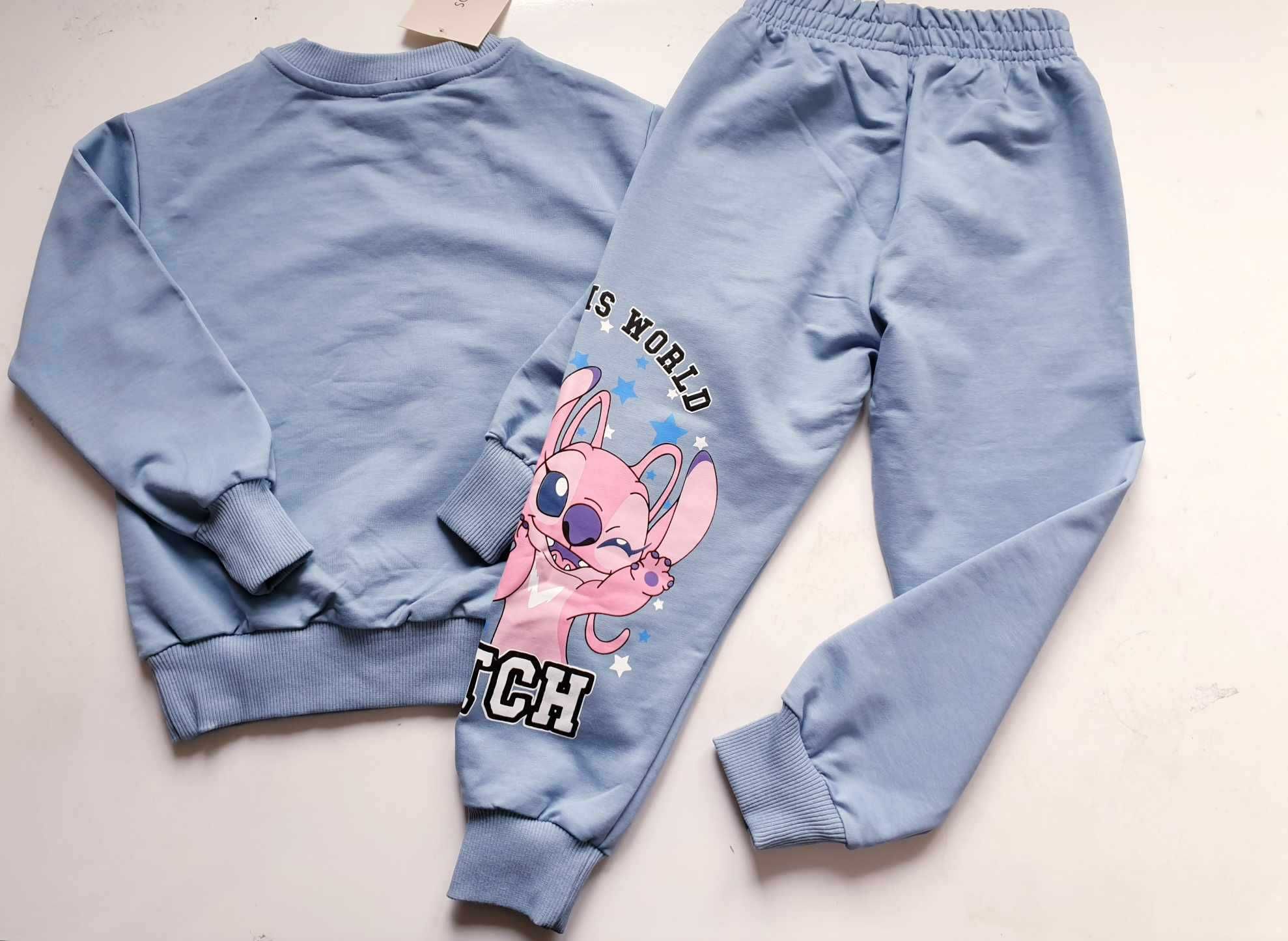 Stitch nowy dres dziecięcy dziewczęcy 98 cm PROMOCJA