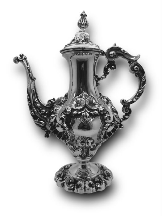 Serviço de Chá & Café em prata