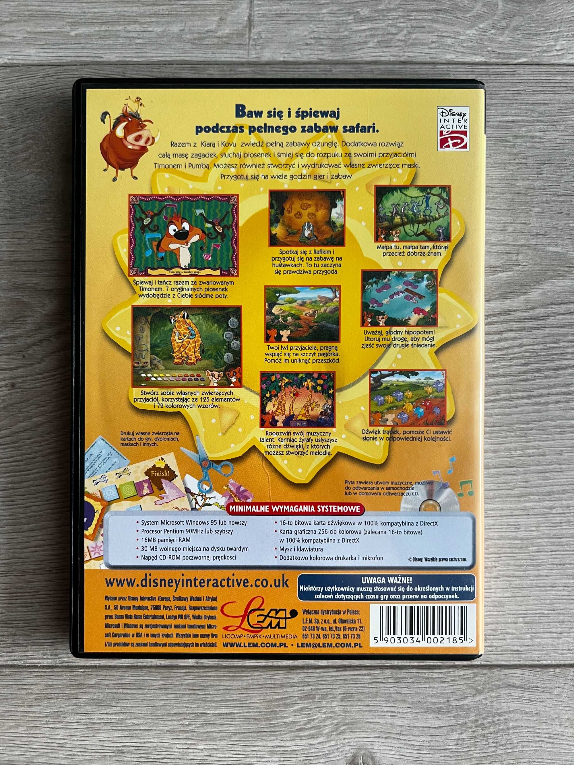 Disney's Activity Center - The Lion King II: Simba's Pride (Gra PC CD)