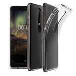 Mocne Etui Silikonowe Silicone Case Do Nokia 6 (2018)