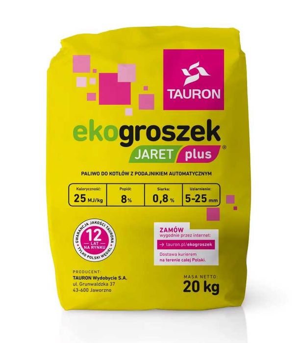 Ekogroszek JARET Plus (Dostawa HDS)
