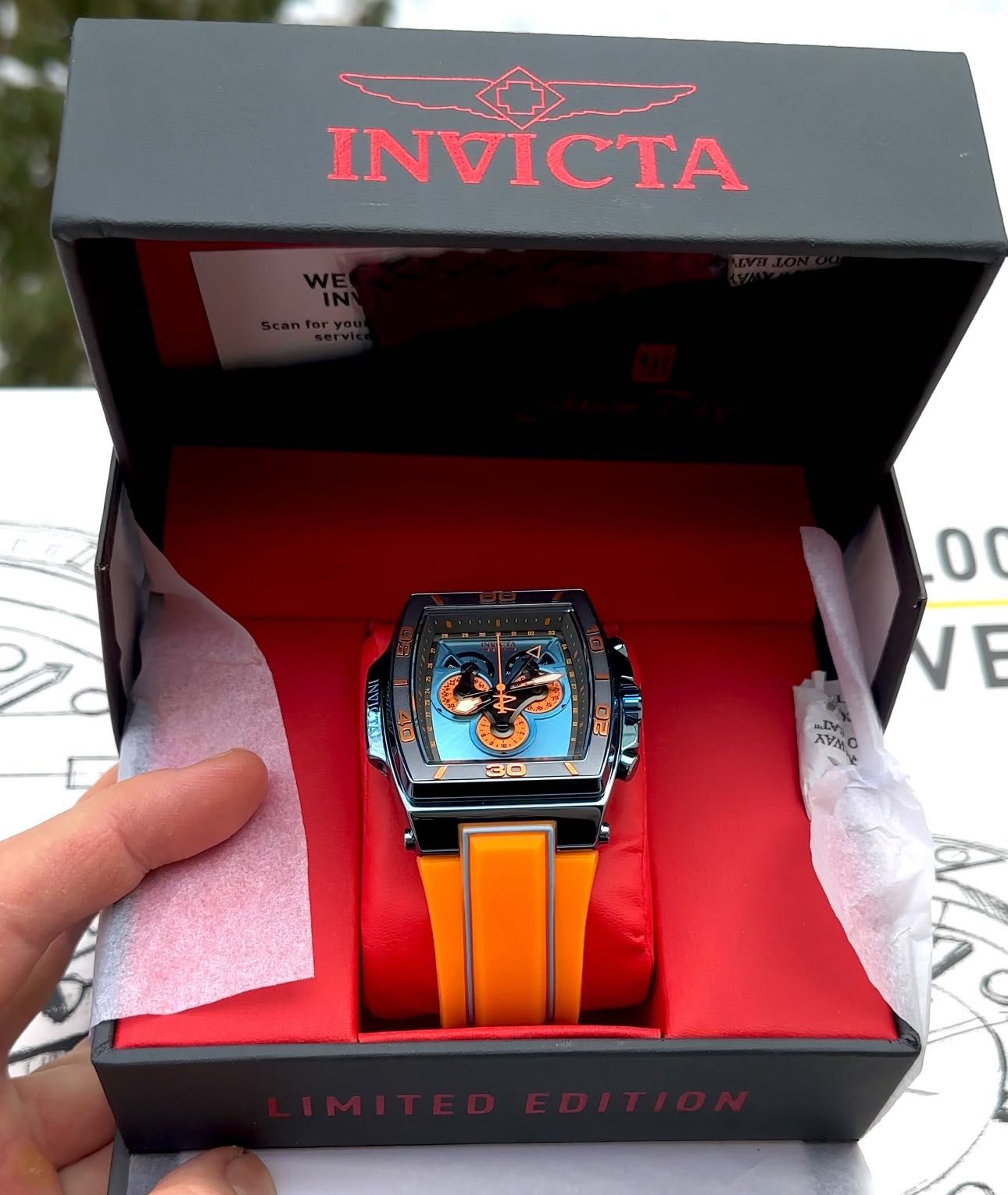 Годинник Invicta S1 Rally Diablo 43364 Swiss Ronda 5040.F. 51 mm.