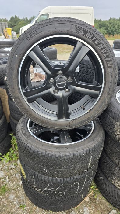 18” 5x114,3 zimowe 225/45R18 Michelin 7mm alu et50 komplet