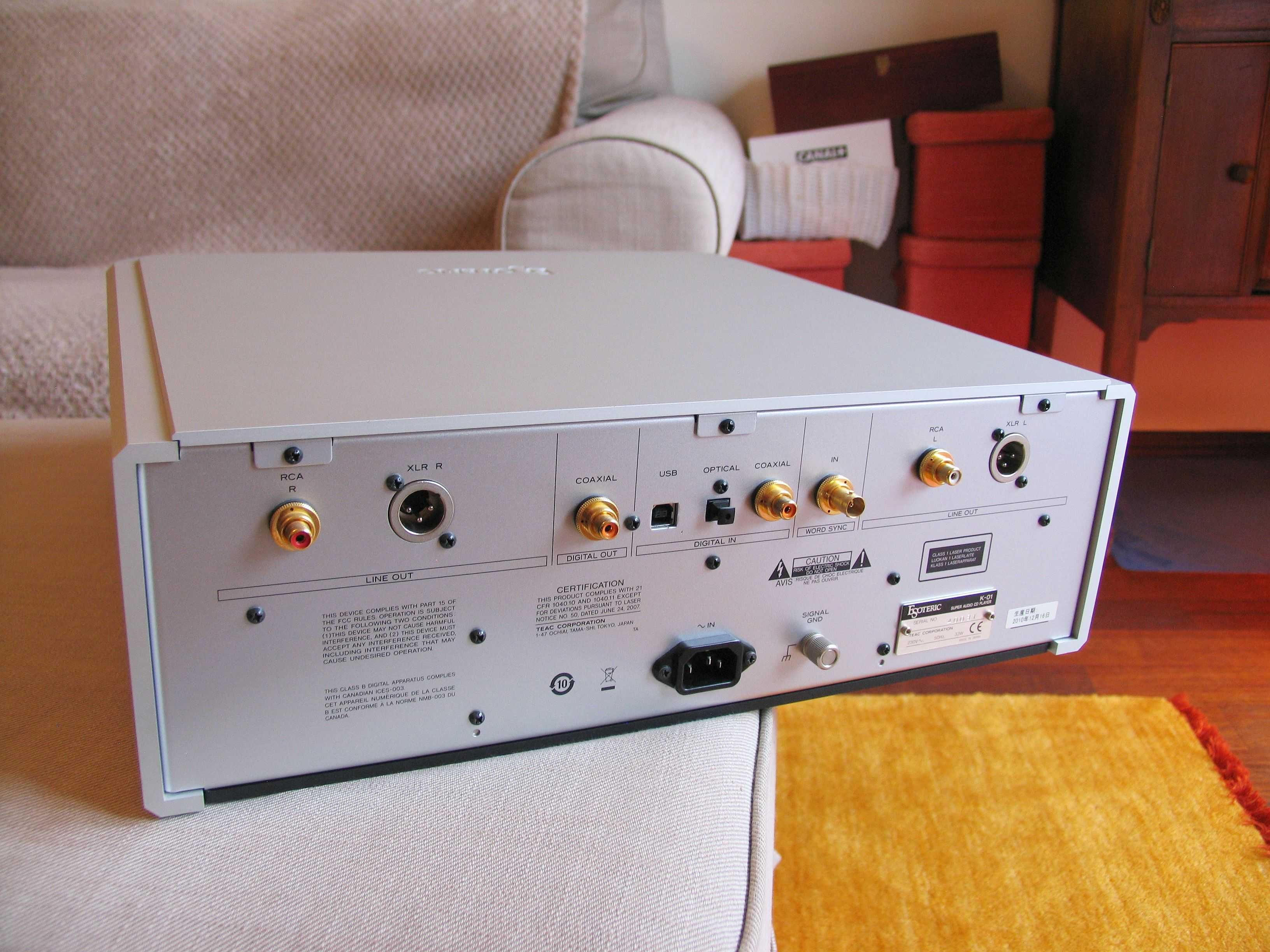 Esoteric K-01 SACD / VRDS NEO, DSD, USB - TOP   '' Jak Nowy ''