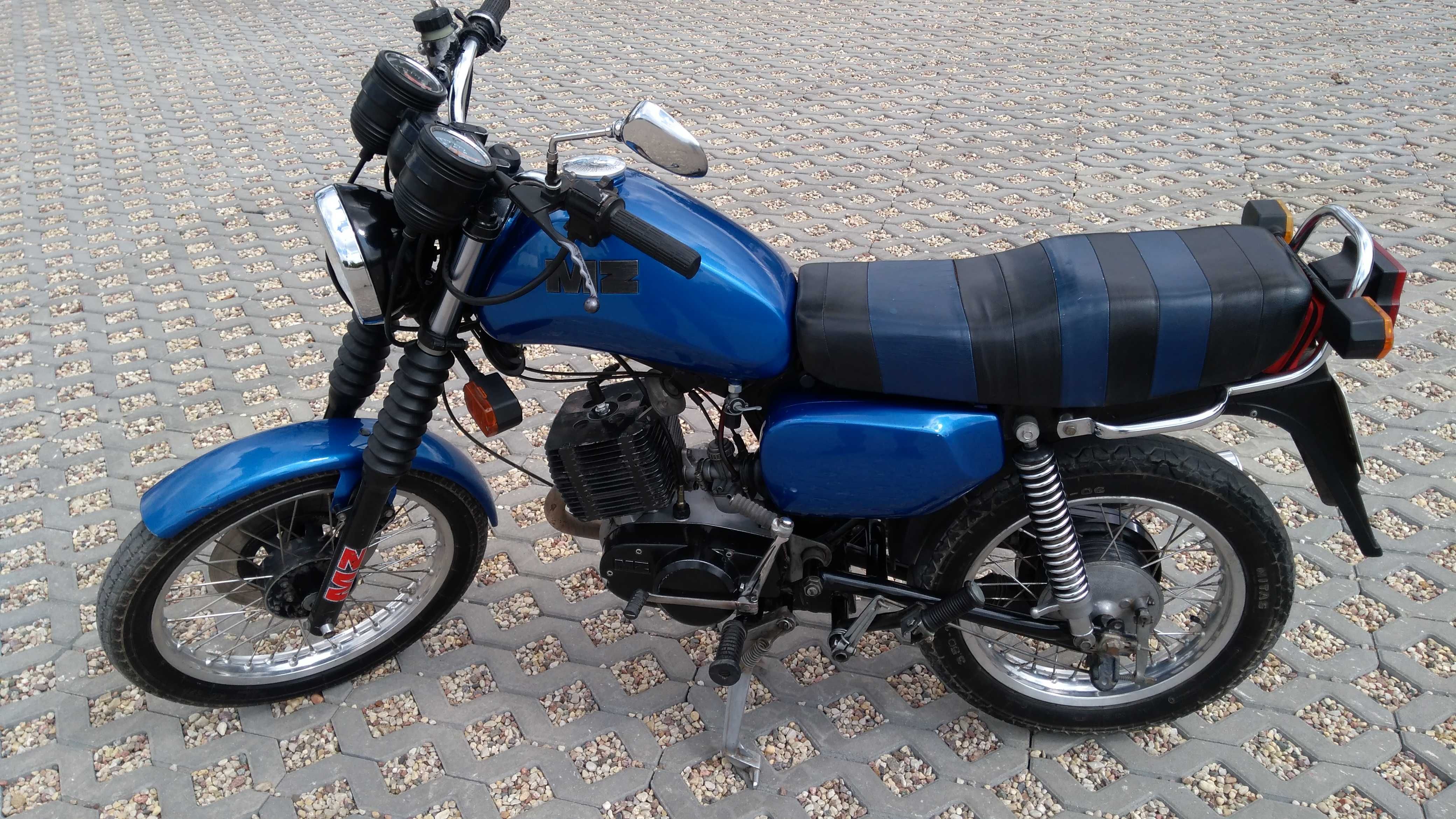 Motocykl Mz 150 etz zarejestrowana