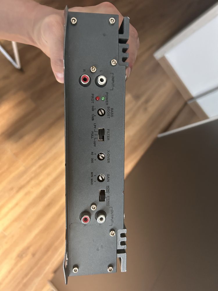Subwoofer alpine + wzmacniacz magnat
