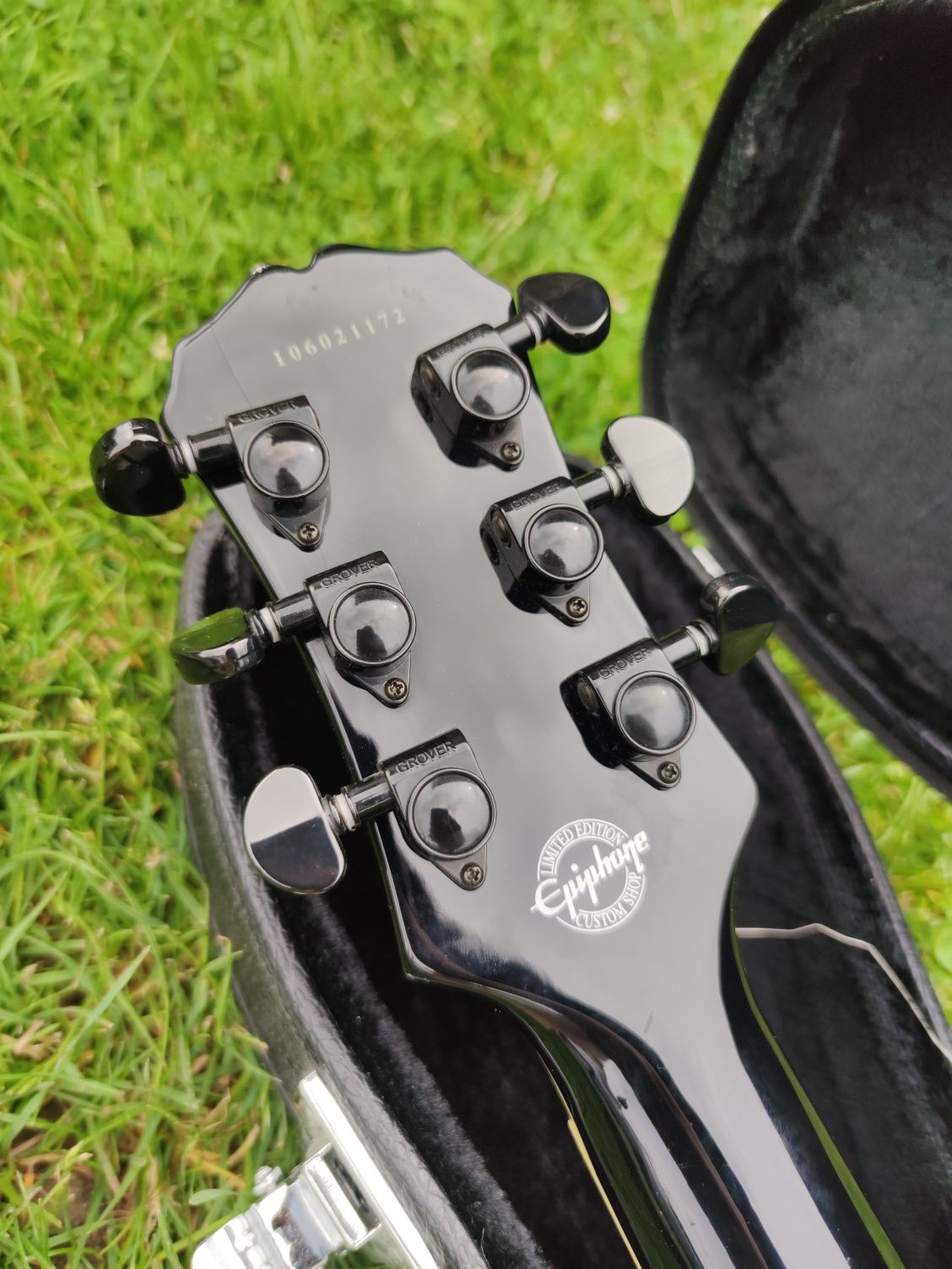 Epiphone Matt Heafy Origins Les Paul Custom 7-String Ebony Gibson gewa