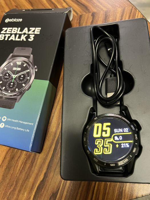 Часы ZEBLAZE btalk 3, с зарядкой На запчасти!
