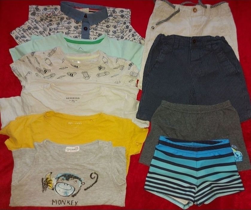 Ubrania chłopiece rozmiar 104