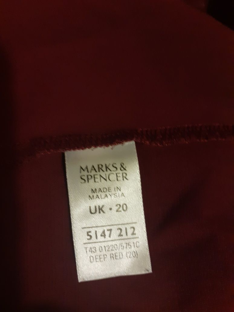 Elegancka bluzka Marks&Spencer w stylu japońskim r.20