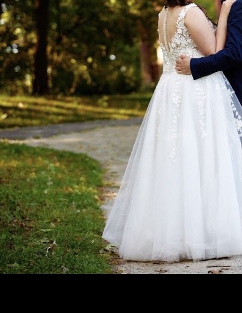 Cudowna suknia ślubna