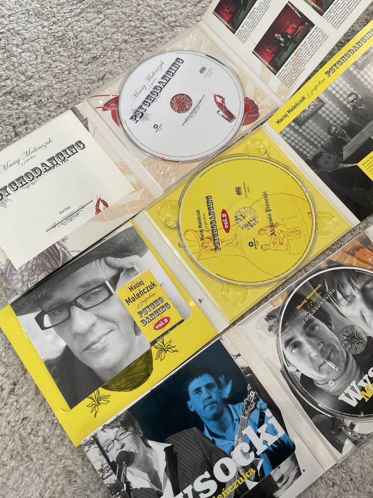Maciej Maleńczuk z zepsolem Psychodancing 3 CD Wysocki