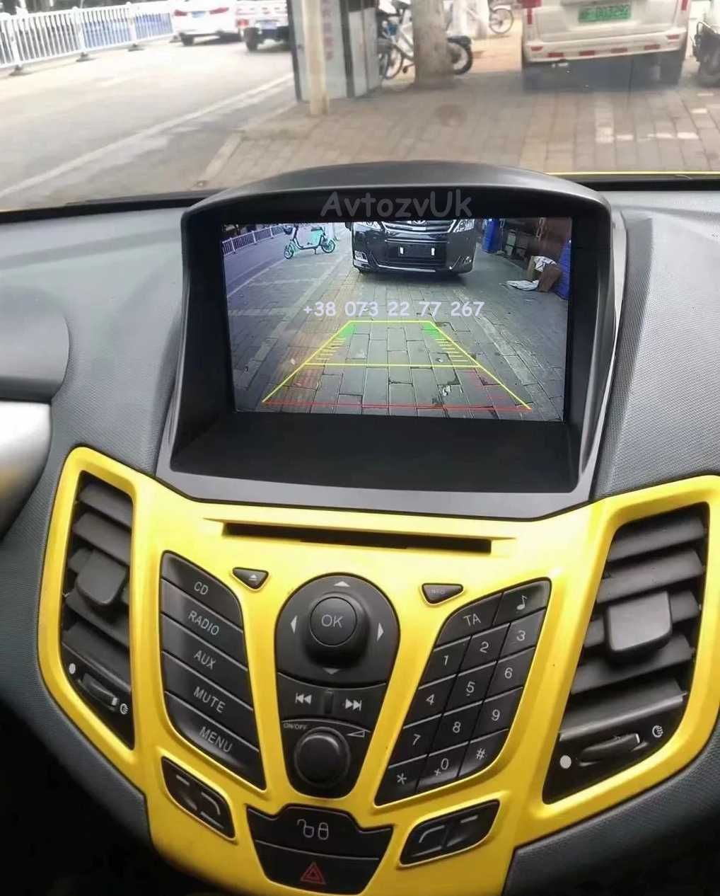 Магнитола FIESTA Ford Фиеста ФОРД GPS Tesla Монитор CarPlay Android 13